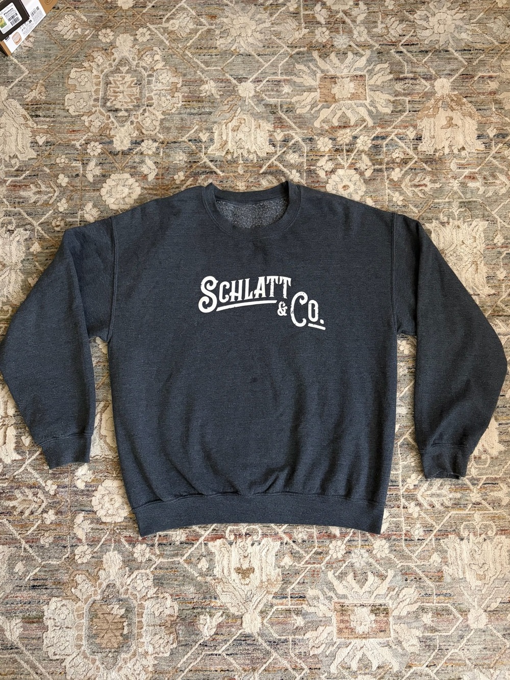 Schlatt & Co Grey Crewneck Sweater